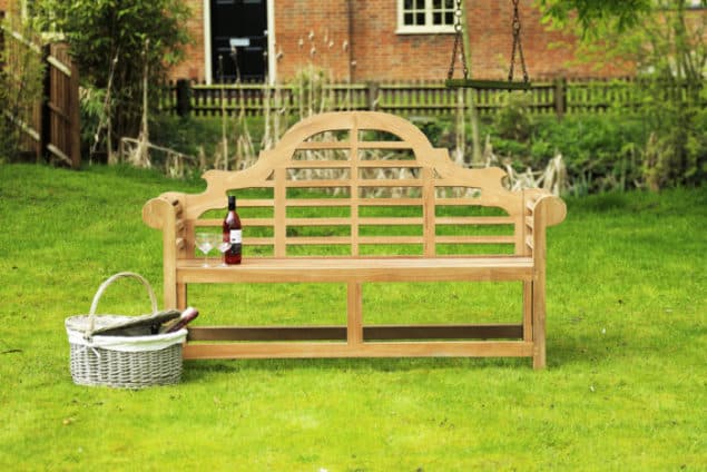 Caring for your garden furniture through the winter - Lutyens garden bench from Garden Benches