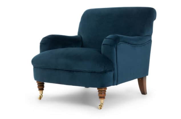 Made About the House Chair Midnight Blue Velvet