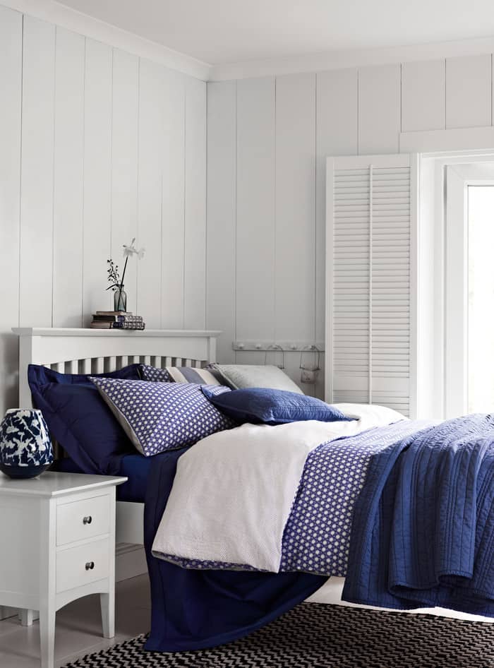 marks and spencer SS14 Indigo bedding