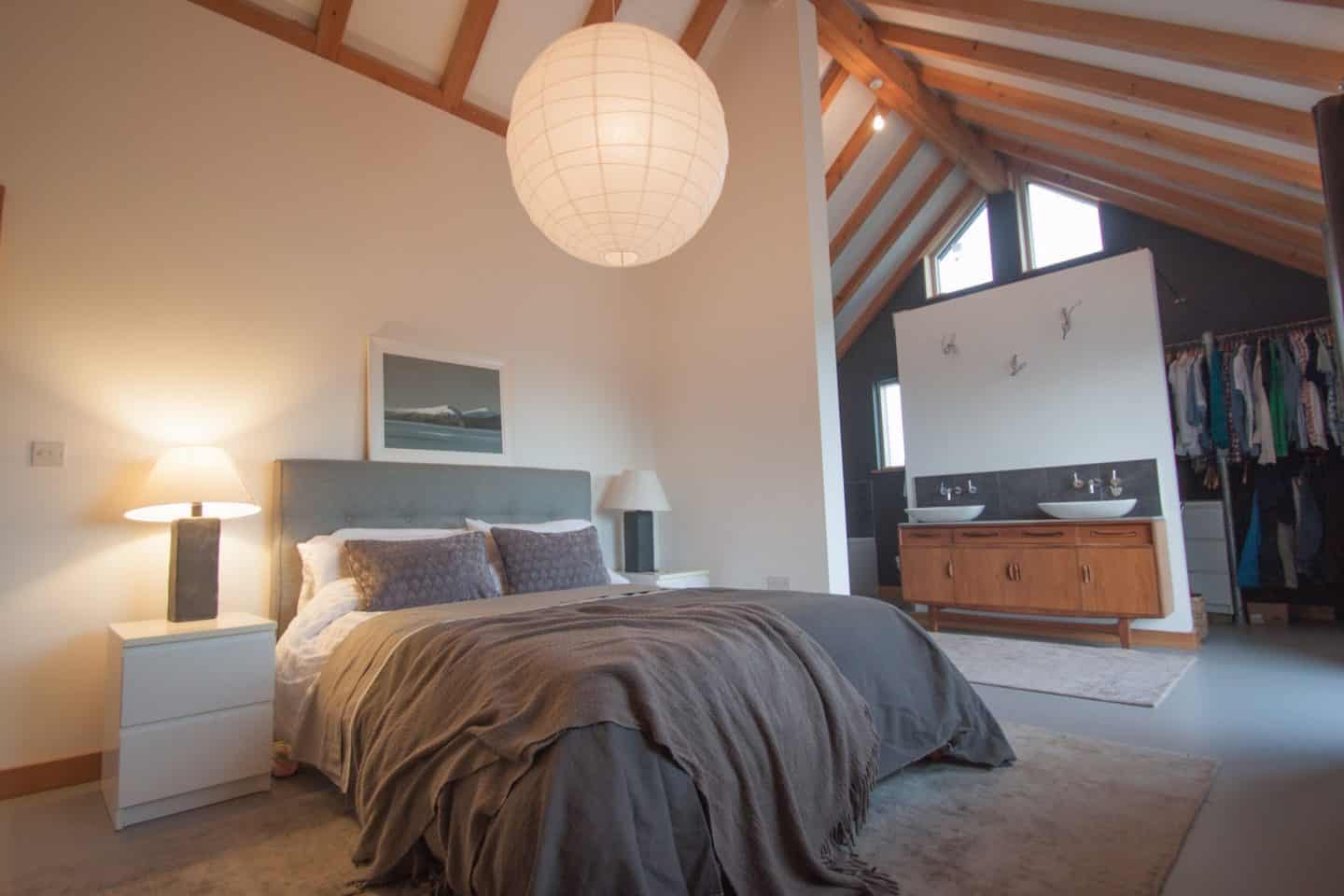 Dream House in Dartmouth Devon master bedroom