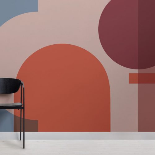 Muralswallpaper Bauhaus Collection - Dessau - Geometric wallpaper