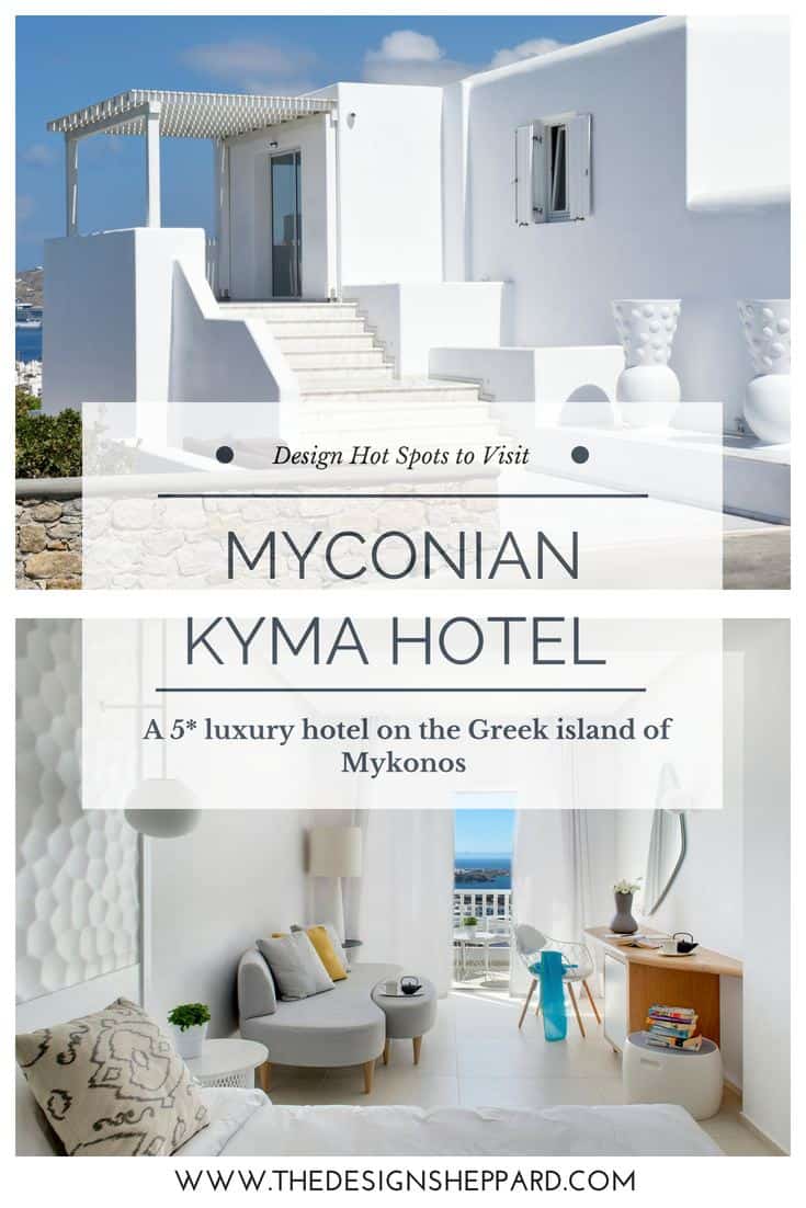 MYCONIAN KYMA DESIGN HOTEL IN MYKONOS GREECE