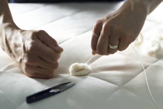 Naturalmat organic mattresses are made by hand in Devon