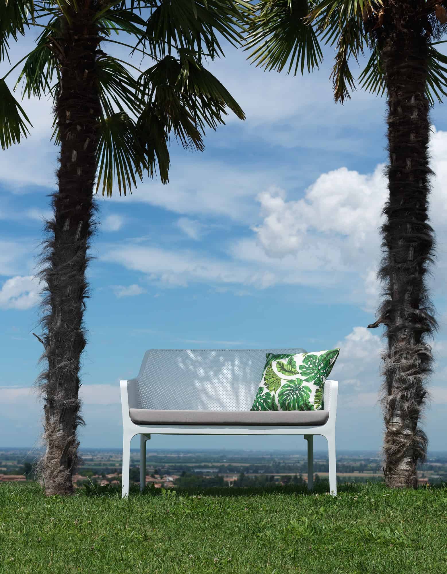 Net Outdoor furniture - sofa by Nardi in white