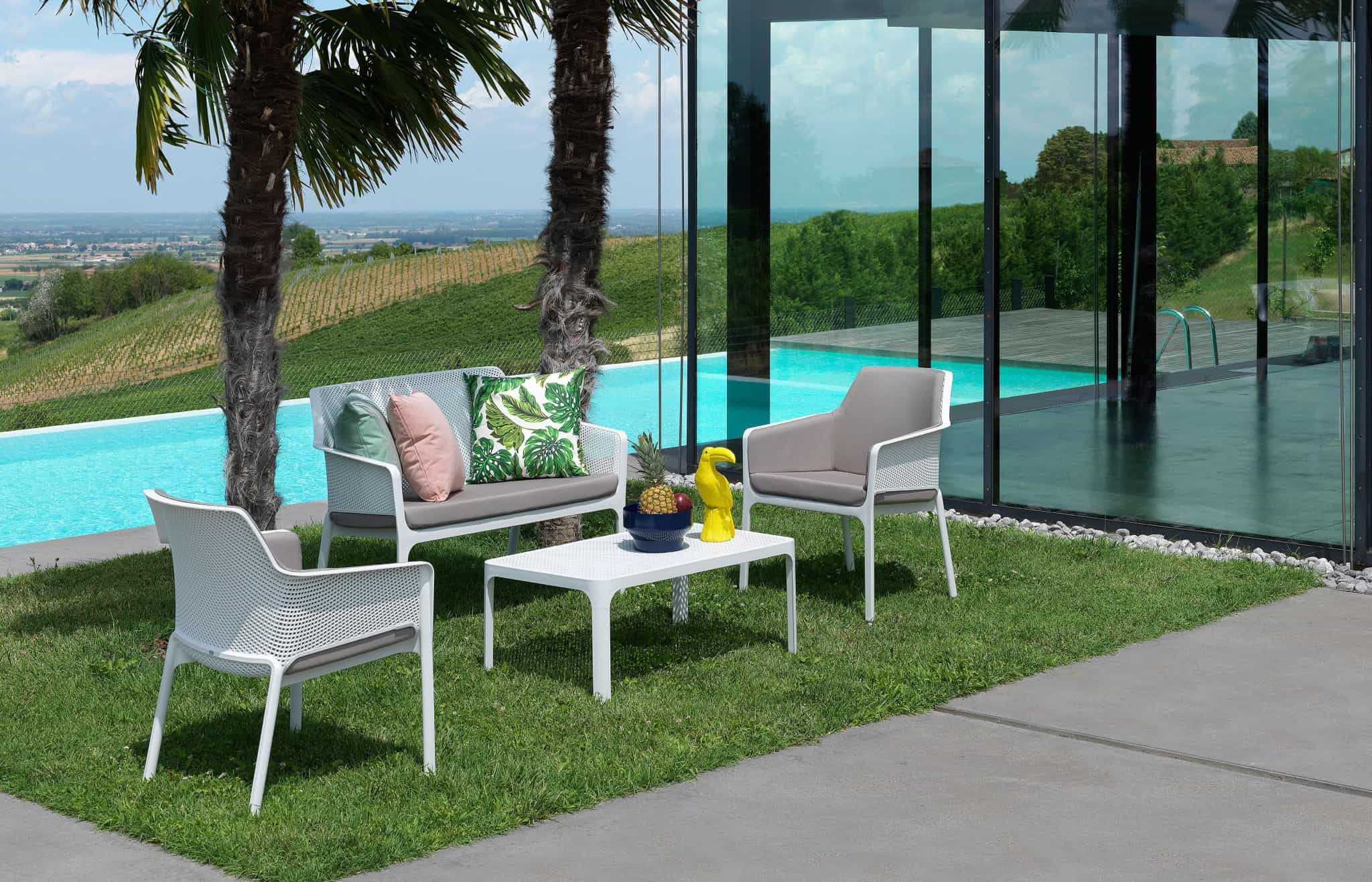 Net outdoor furniture system by Nardi