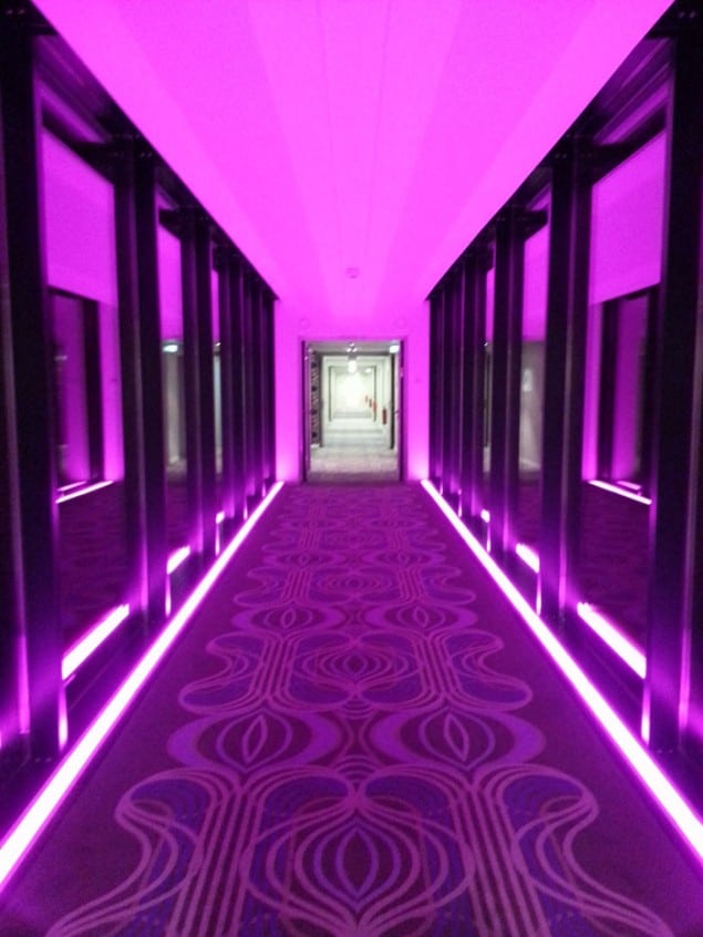 nhow hotel Berlin corridor