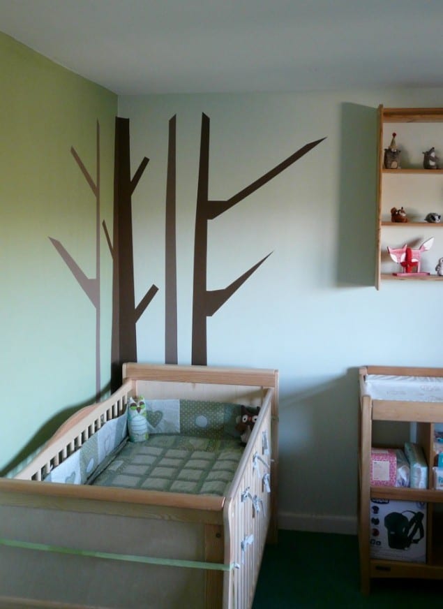 Woodland Nursery in progress