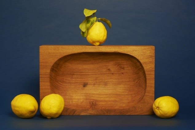 Oak Lemon Bowl by Felix Conran