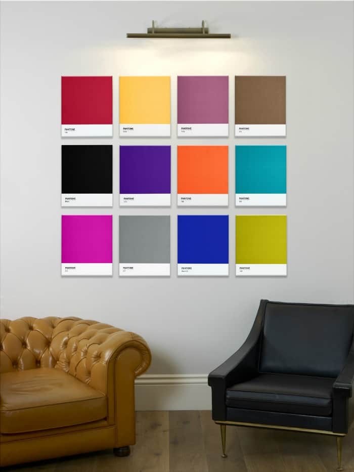 Contemporary Wall Art from Pantone