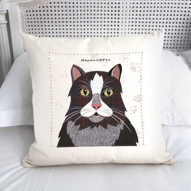 Ragamuffin Cushion by Simon Hart