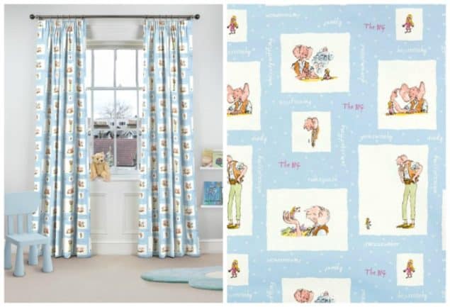 roald dahl BFG curtains from curtains.com