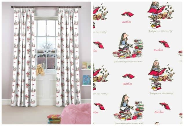 roald dahl matilda curtains from curtains.com