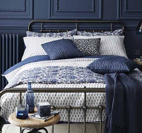 Sainsburys AW14 Indigo Bedroom