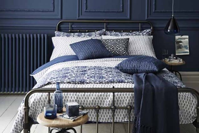 Sainsburys AW14 Indigo Bedroom 