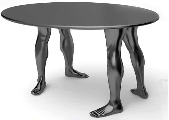 Samal design human table