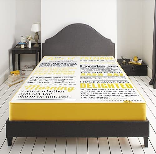 Limited Edition Eve typographic mattresses