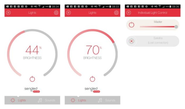 Sengled Pulse App Lighting Control