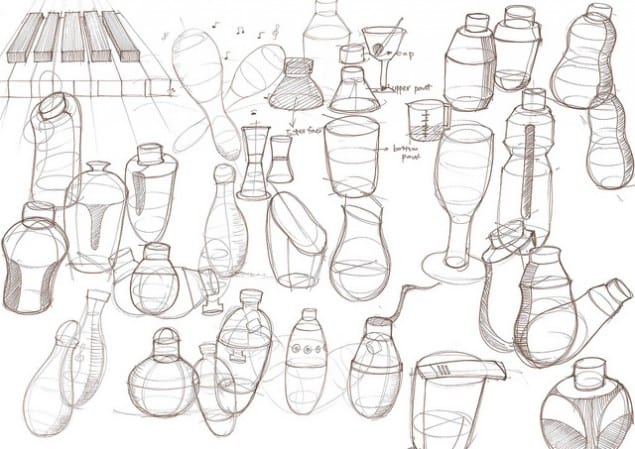 Sketch of Tempo Blender by Fu Chun Wan - Electrolux Design Lab 2012 semi-finalist