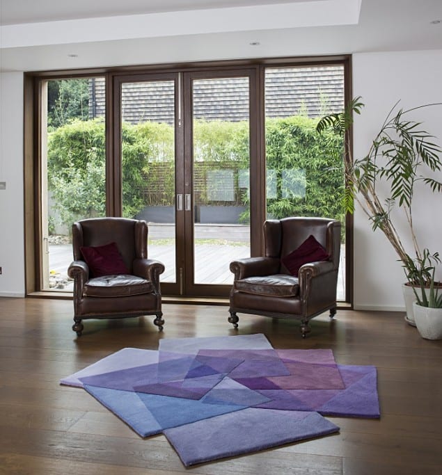 Sonya Winner After Matisse Rug in situ