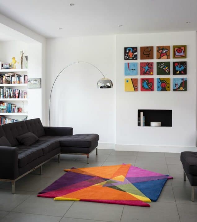 Sonya Winner Vortex Rug in situ