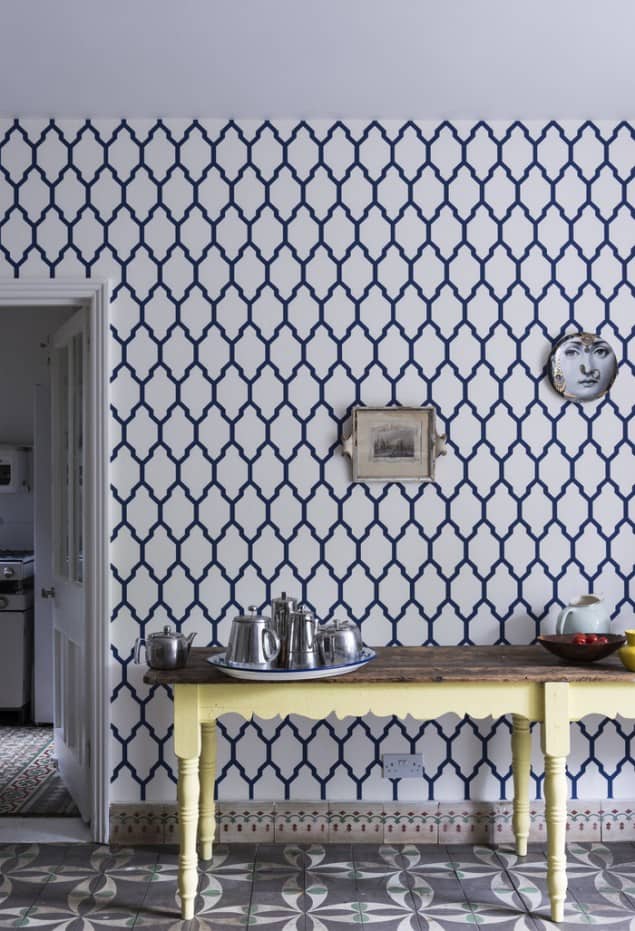 Tessella Bp 3604 Wallpaper by Farrow & Ball