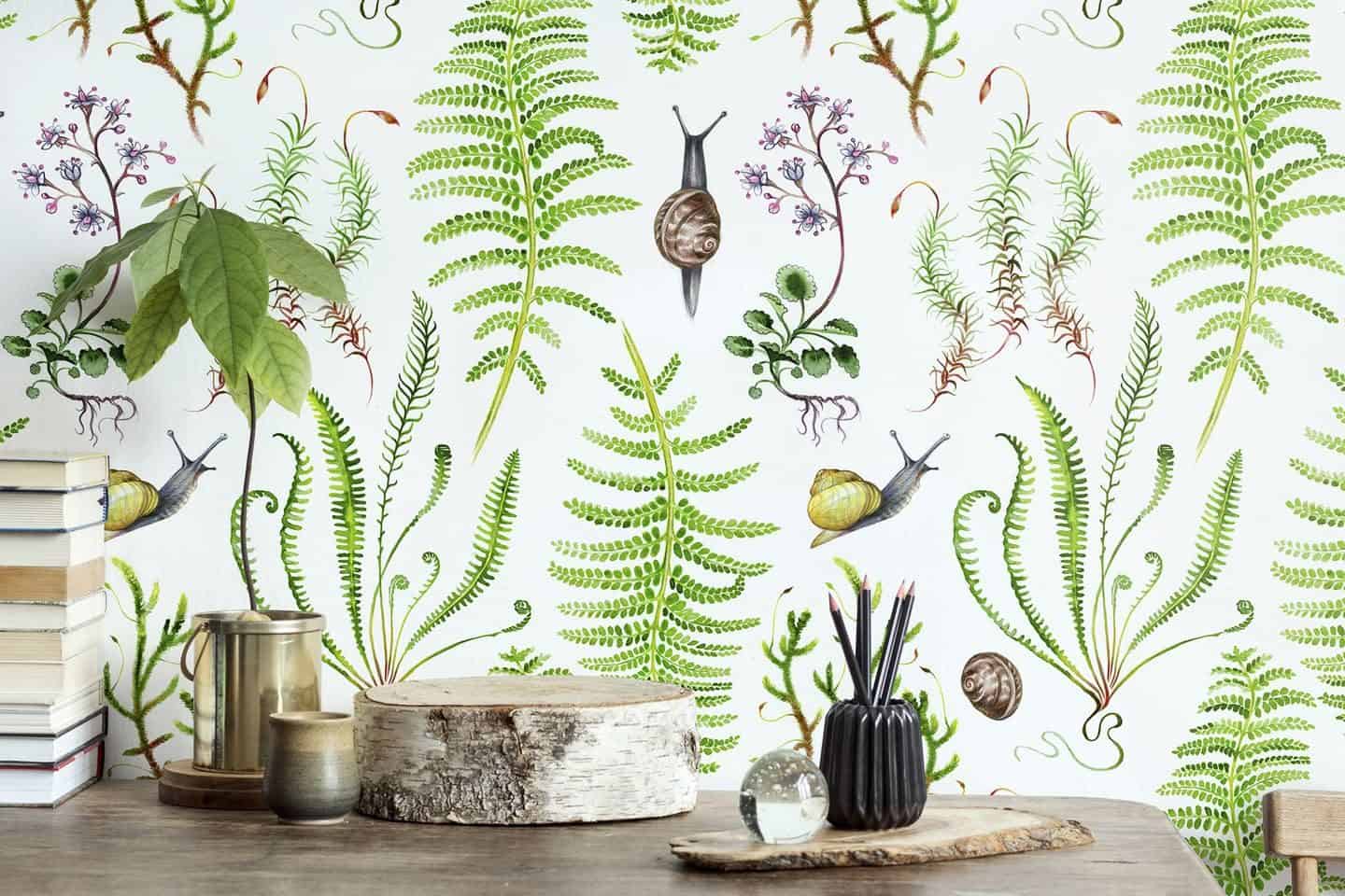 Dawn Chorus Wallpaper by Saga-Mariah Sandberg for Photowall