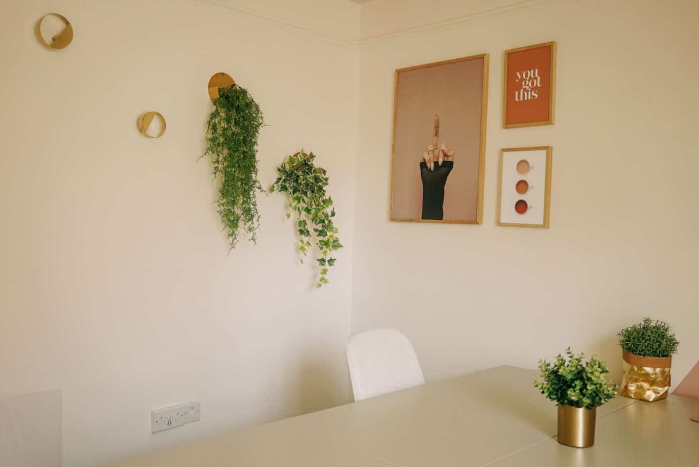 An office at The Tribe, a coworking space for female entrepreneurs in Totnes, Devon