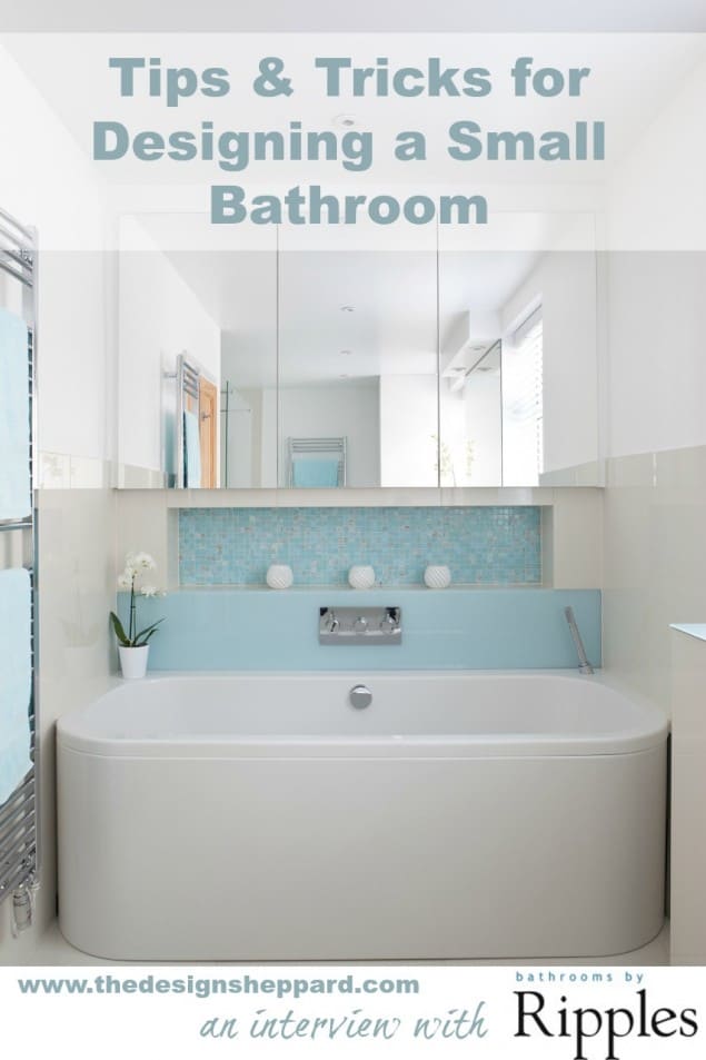 Tips and Tricks for Designing a small bathroom