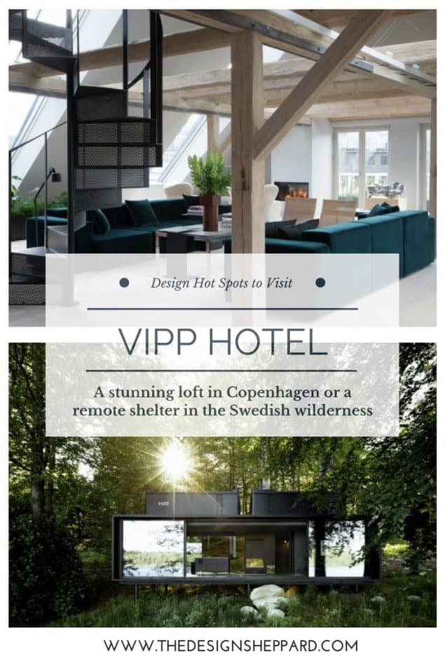 Vipp Hotel is a unique self-serve design hotel concept in Sweden and Copenhagen where you can experience the beauty of Vipp products