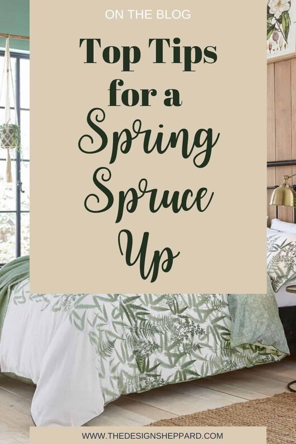 Top tips for a Spring Spruce Up