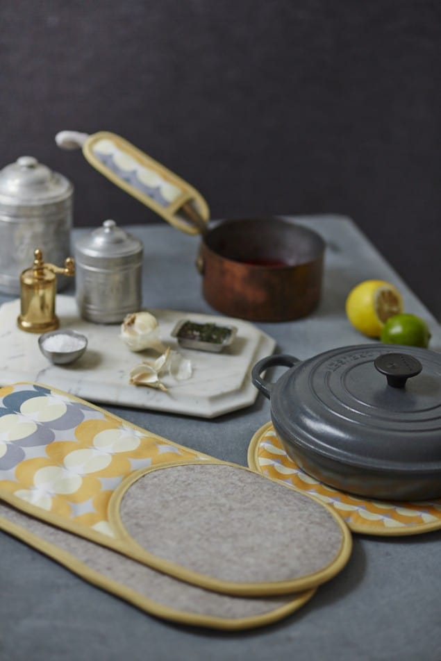 Yellow Eclipse Kitchenware by Lindsey Lang